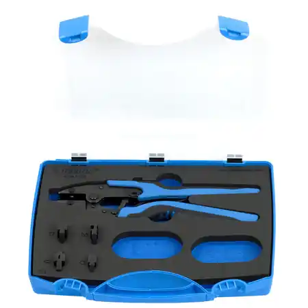 Set de clesti cu parghie pentru sertizare cu falci de rezerva 1315g UNIOR Plată securizată