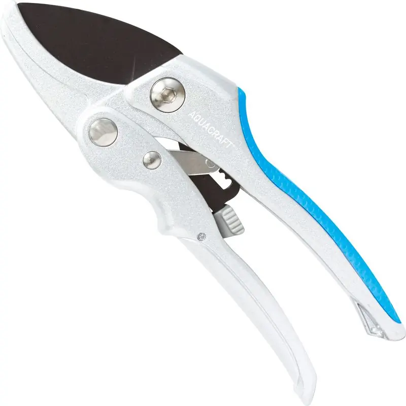 Expediere rapidă Foarfecă AQUACRAFT® 330120, grădină, pentru ramuri, clichet, Alu/SoftGrip
