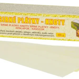 Cumpărături sigure Fitil biom 400 g, sulf, felii pentru dezinfectarea recipientelor si pivnitelor