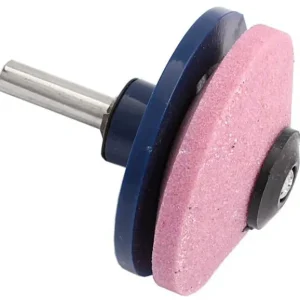 Disponibil imediat Ascuțitor de cuțite cu două discuri, cu atașament la burghiu, XL-TOOLS