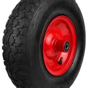 Ofertă specială Roată de roabă 320 x 90 mm 4-6, orificiu de prindere 12 mm, fără axă, max. capacitate de încărcare 136 kg, GEKO