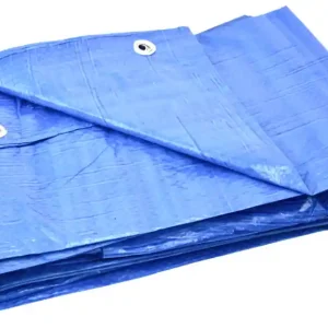 Prelata 6 x 12 m, impermeabila cu plasa, albastra, GEKO Cel mai vândut