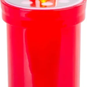 Transport gratuit Lumanare MagicHome TG-18, LED, pentru mormant, rosu, 11 cm, (parte a pachetului 2xAA)