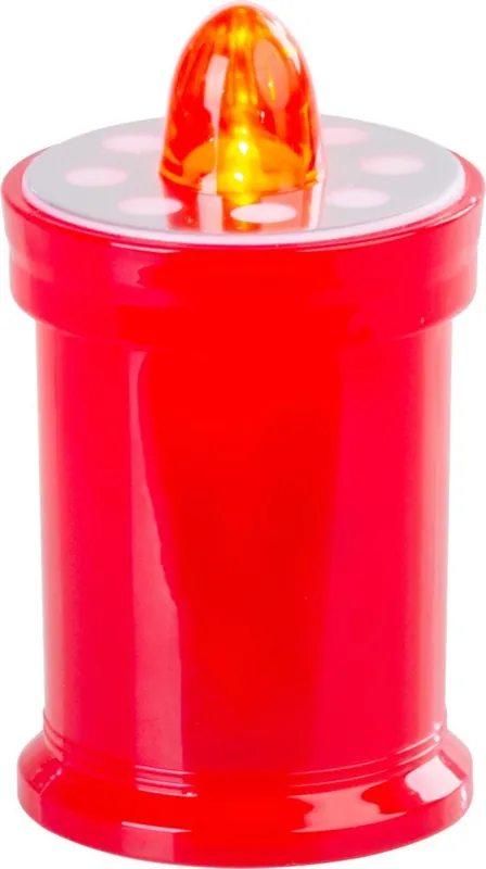 Transport gratuit Lumanare MagicHome TG-18, LED, pentru mormant, rosu, 11 cm, (parte a pachetului 2xAA)