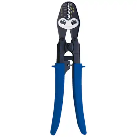 Calitate înaltă Presa cu ationare manuala, bacuri incluse, sertizare 0.5-16mmp, Cu DIN Klauke