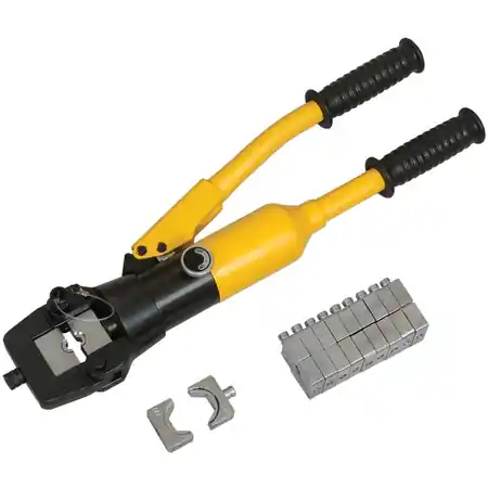 Presa hidraulicawith the manual valve PGRK1-300 Iek Nu rata