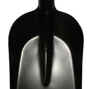 Lopata dreapta ingusta 19 x 29 cm forjata, lac negru, fara maner, MacHook Noutate