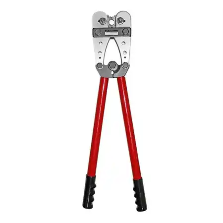 Cel mai bun preț Presa mecanica hexagonala pentru papuci neizolati 10...120mm² presa mecanica hexagonala pt. papuci neizolati 10…120mm² KVD