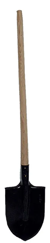 Livrare expres Spade ascuțit forjat, lac negru cu mâner din fag