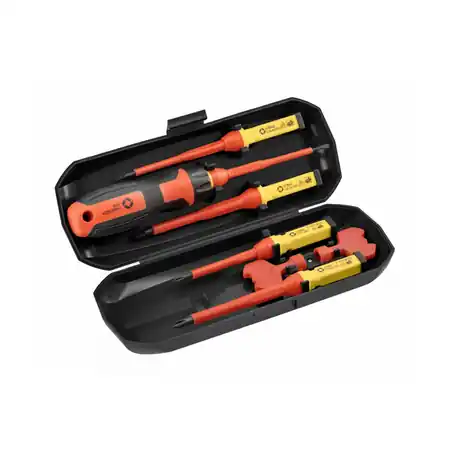 surubelnite - set 8 bucati, izolate 1000V Hoegert Reducere specială