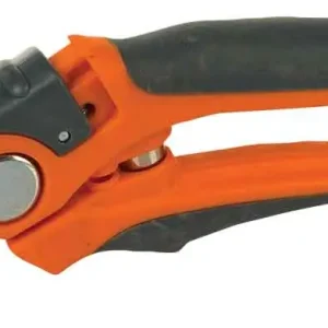 Livrare rapidă Foarfece de grădinărit nicovală 185 mm cu siguranță, negru-portocaliu, RAMP