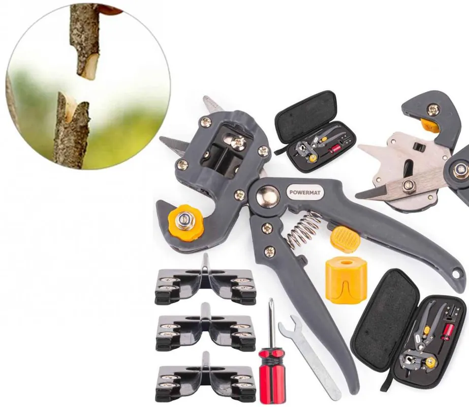 Vezi acum Foarfece pentru altoit arbore în carcasă de pânză, POWERMAT