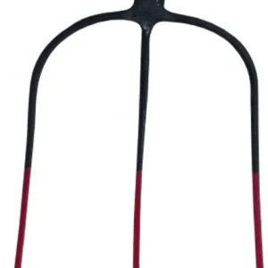 Nu rata Furci cu 3 dinte forjate, lac negru, fara maner, MacHook