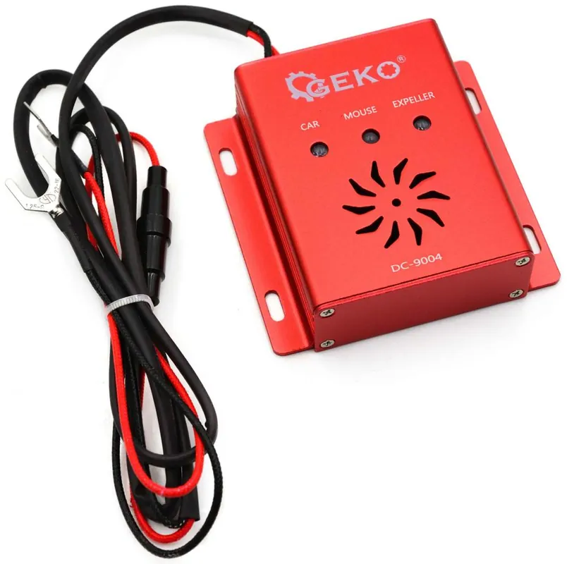Respingător cu ultrasunete pentru animale și rozătoare pentru mașini, rază 4 m, 12V, GEKO Transport gratuit
