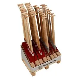 Floraworld - Set 16 sape si 16 furci cu coada din lemn Cel mai vândut