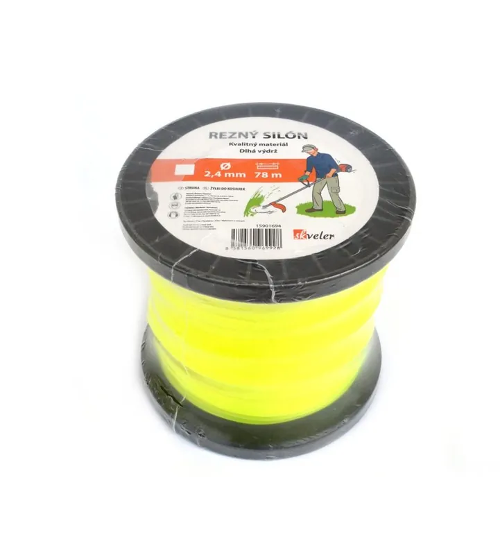 Cel mai vândut Tăiere silon SQUARE 2.4mm/78m GARDENKUS KLC