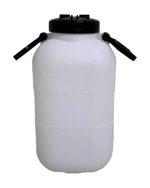 Butoi 15l filet UH.capac lat. gat. 11,5 cm cu manere HU alb Lichidare de stoc