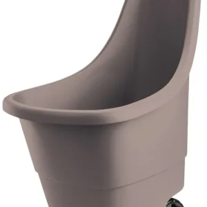 Preferatul clienților Cărucior Keter® EASY GO 50 litri, 51x56x84 cm, maro, pentru deșeuri de grădină