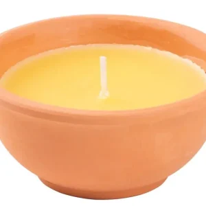 Lumanare cu citronella, repelent, teracota, 113 g, 50x110 mm Chilipir