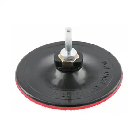 Tampon de suport din cauciuc Ø125mm M14 cu arbore Hoegert Nu rata