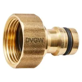 Lichidare de stoc Conector de robinet GEKA plus DVGW, pentru furtun, IG G 3/4", GEKA