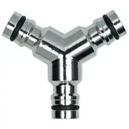 Cel mai bun preț Conector ramificatie Y GEKA plus, 1/2", ambalat in blister, GEKA