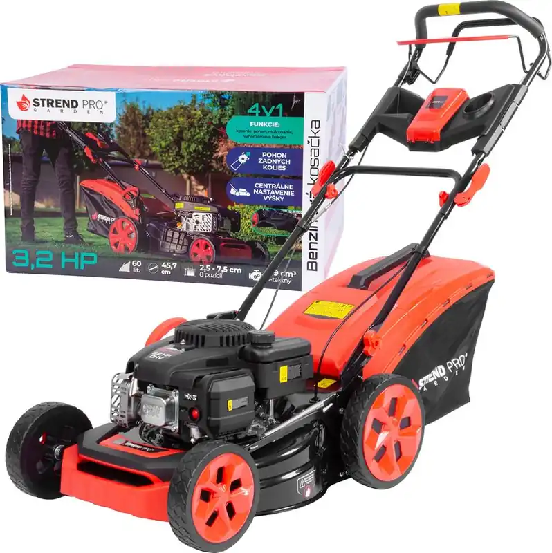 Ofertă specială Mower Strend Pro QL46P-139, benzină, 2,4 kW, atingere 45,7 cm, cu antrenare, LONCIN