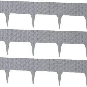 Palisade RattanPalisade L-2,40 m, grafit, ambalaj. 3 buc., 820x95/200 mm, UV Cumpără online