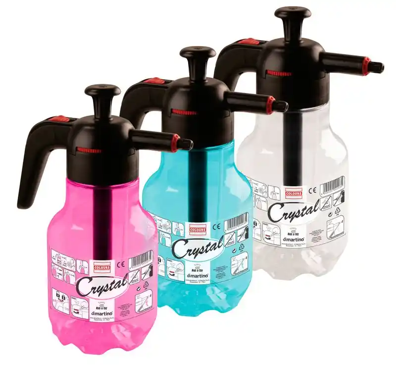 Transport gratuit Pulverizator Dimartino® CRYSTAL, manual, 1,80 / 2,00 litri, 2 bar