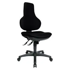 Topstar - Scaun pivotant de birou Ergo Point, negru [EPO20BC0] Reduceri