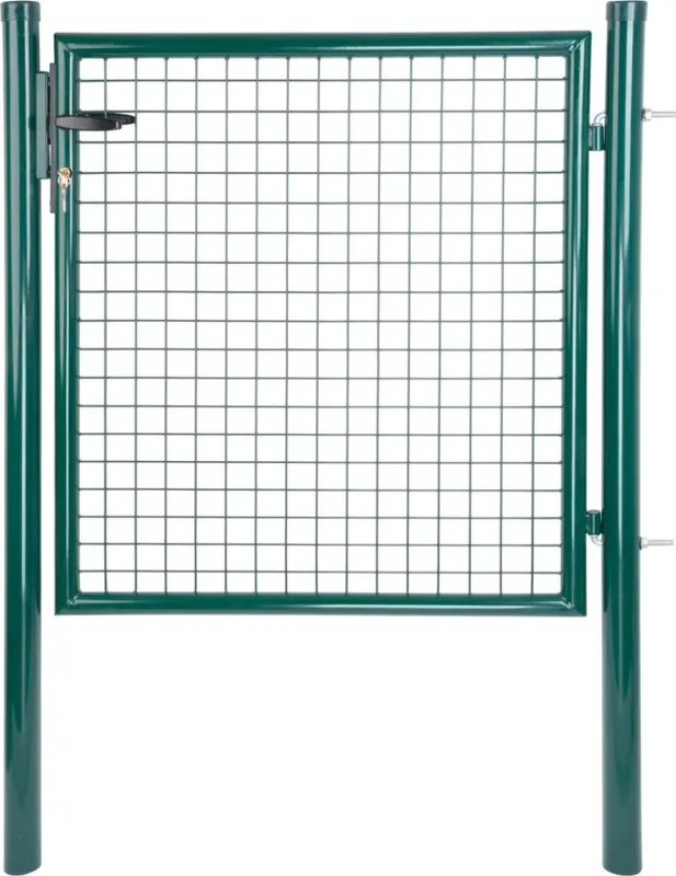 Gate Strend Pro METALTEC ECO 2, 1000/1200/50x50 mm, cadru rotund, verde, o singura frunta, gradina, ZN+PVC, RAL6005 Cel mai vândut