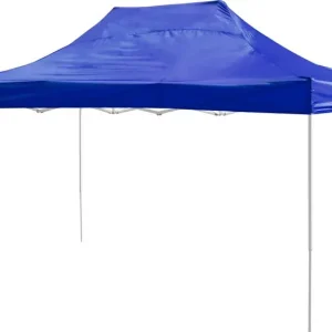 Ofertă limitată Cort FESTIVAL 30, 3x3 m, albastru, profesional, prelata rezistenta UV, fara perete