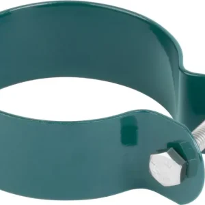 Livrare gratuită Clemă Strend Pro, METALTEC FA005, 60 mm, verde, pentru stâlp rotund, RAL6005