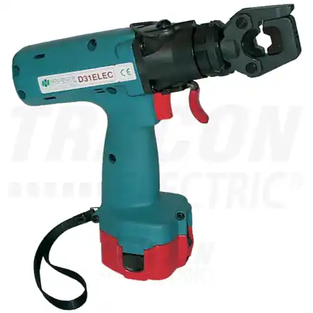 Bestseller Presa hidraulica electrica pt.papuci,in geanta de transport D31E 4-95mm2, 2650g, 35kN, 360°, Li-ion, 18V, 2000mAh Tracon