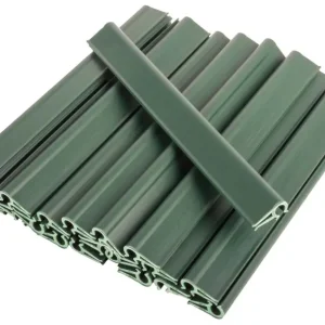 Clips Strend Pro EUROSTANDARD, pentru atașarea benzii de protecție 19 cm, verde, RAL6005, ambalaj. 20 buc Reducere extra