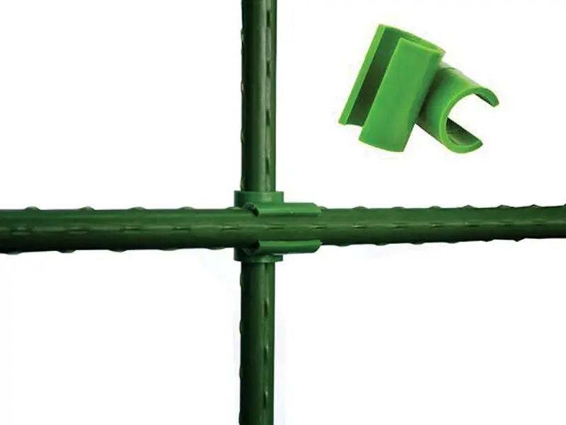 Ambreiaj SC16, 16 mm, plastic, ambalaj. 12 buc, conector pentru bare suport de gradina Plată sigură