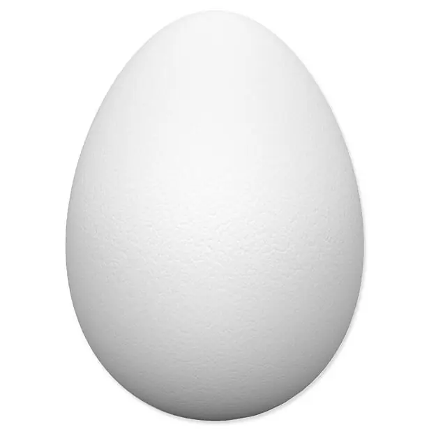 Preferatul clienților Ou de bază pentru găini ouătoare 6 cm ipsos plin KLC