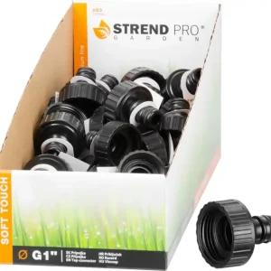 Adaptor Strend Pro 1" pentru furtun de grădină, filet interior, Sellbox 40 buc Ultima șansă