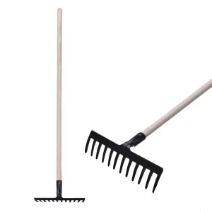 Premium Grebla Strend Pro Premium R-606, 12 dinti, forjat, maner din lemn