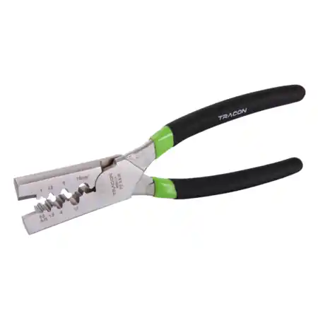 Presa de sertizat tub de capat izolat, neizolat si dublu 9004-LT 0,5-16mm2 Tracon Mai ieftin