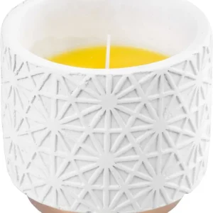 Lumanare Citronella, alba, 110x100 mm Livrare expres