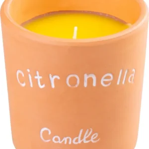 Ieftin Lumanare Citronella, Teracota, 100x100 mm