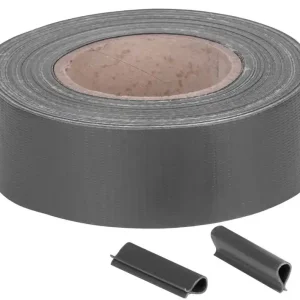 Bestseller Tape Strend Pro EUROSTANDARD LIGHT, 47,5 mm, L-35 m, tieniaca, antracit, acoperire, pentru panouri de gard, cu 20 cleme, 450 g/m2, PVC, RAL7016