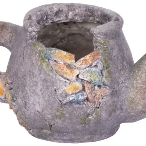 Decor MagicHome, Ghiveci - ghiveci, mozaic, ceramica, 28,5x15,5x15 cm Nu rata