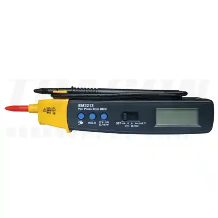 Reducere de preț Multimetru digital portabil, cu lumina de cautare FV-03 600V AC/DC, 0,2A AC/DC, 20MOhm Tracon