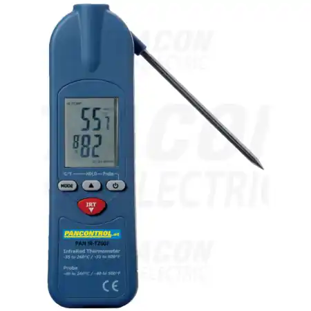 Reducere extra Termometru infrarosu PANIR-T260F -40°C..+260°C Tracon