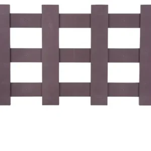Fence Gardens F753, 100x49 cm, plastic, mini gard decorativ, maro, bal. 2 buc Discount