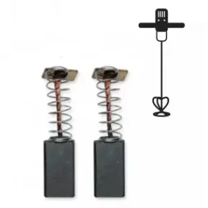 Plată sigură Perie electrografit pentru A140010, A140020, DED7930