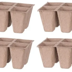 Planter Strend Pro Herrison P1108, hârtie, 6 transplanturi, ambalaj. 4 buc Livrare gratuită