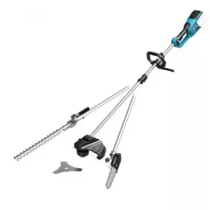 Dispozitiv multifunctional Brushless (foarfeca gard viu, trimmer cu disc, mini drujba ) cu acumulator 4 in1,18 x 2 Dedra SAS+ALL Disponibil imediat